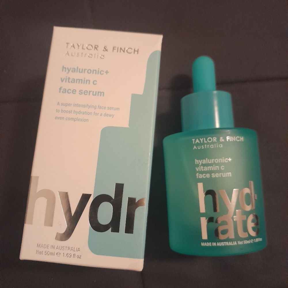 Taylor And Finch Australia Hyaluronic & Vitamin C Face Serum 1.69 Oz.